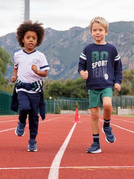 Pantalon de sport garçon en matière technique encre 3 - vertbaudet enfant 