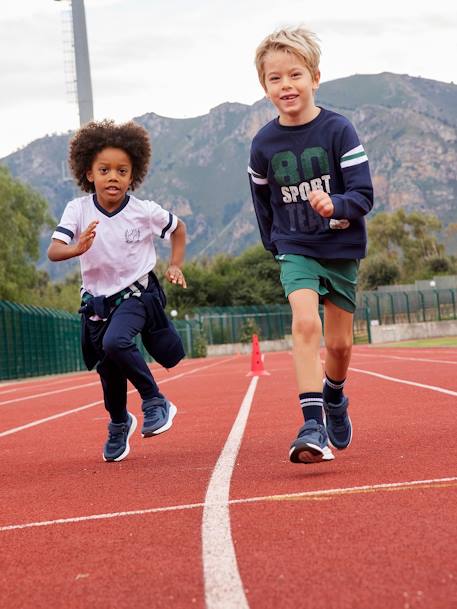 Pantalon de sport garçon en matière technique encre 2 - vertbaudet enfant 