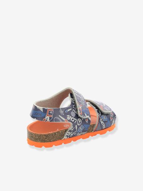 Sandales garçon Summerkro Summerkick KICKERS® marine street 5 - vertbaudet enfant 