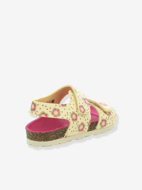 Sandales fille Summerkro Summerkick KICKERS® jaune flower+rose clair flower 5 - vertbaudet enfant 