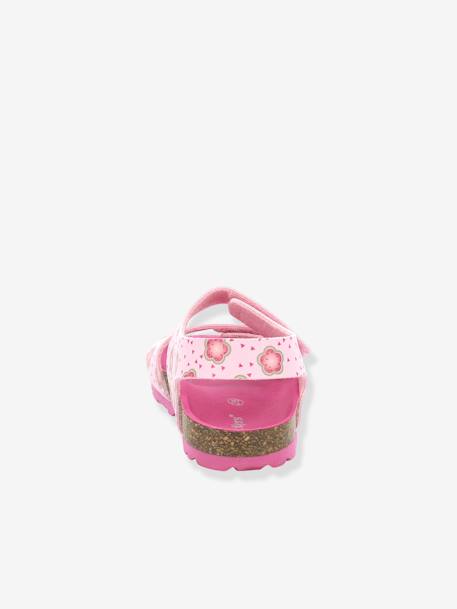 Sandales fille Summerkro Summerkick KICKERS® jaune flower+rose clair flower 10 - vertbaudet enfant 