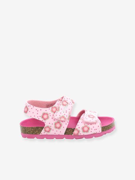 Sandales fille Summerkro Summerkick KICKERS® jaune flower+rose clair flower 8 - vertbaudet enfant 