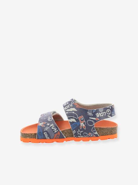 Sandales garçon Summerkro Summerkick KICKERS® marine street 3 - vertbaudet enfant 