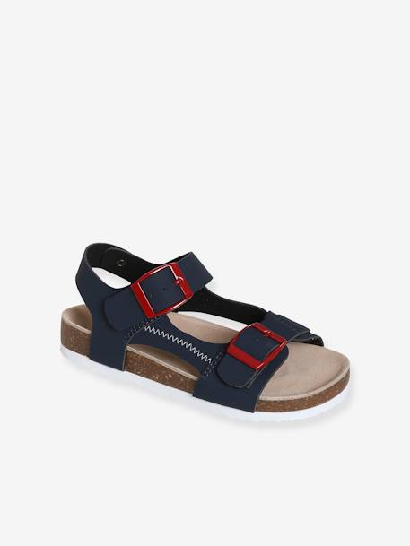 Sandales garçon ouverture totale bleu marine 1 - vertbaudet enfant 