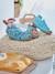 Chaussons bébé garçon en toile imprimée Bleu imprimé caravane 6 - vertbaudet enfant 