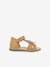 Sandales fille Tity Falls - Atlant SHOO POM® camel/corail 2 - vertbaudet enfant 