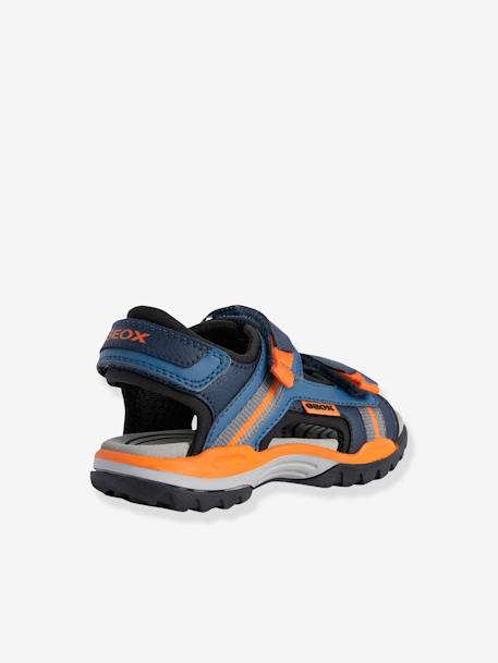 Sandales garçon J. Borealis B.A GEOX® DARK AVIO ORANGE 4 - vertbaudet enfant 