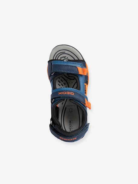 Sandales garçon J. Borealis B.A GEOX® DARK AVIO ORANGE 5 - vertbaudet enfant 