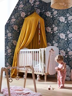 Chambre et rangement-Chambre-Lit bébé, lit enfant-Ciel de lit pompons