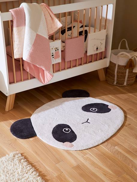 Tapis Panda HANOÏ écru / noir 2 - vertbaudet enfant 