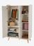 Armoire 3 portes LIGNE CONFETTI BLANC/BOIS 3 - vertbaudet enfant 