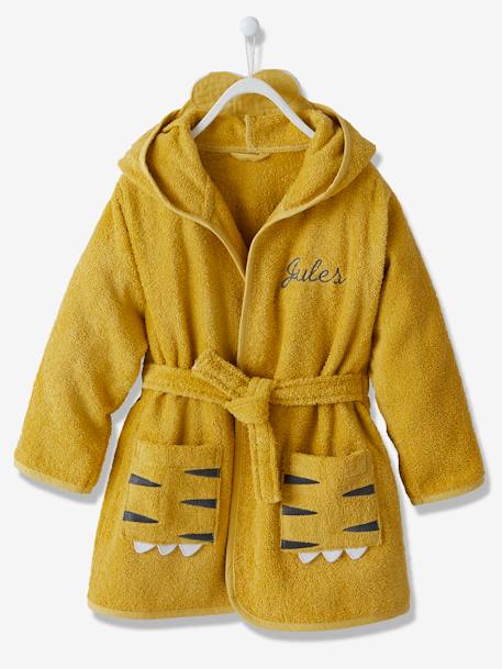 Peignoir de bain enfant Tigre ocre 3 - vertbaudet enfant 