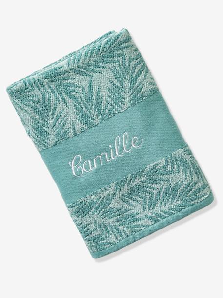 Serviette de bain personnalisable vert 1 - vertbaudet enfant 