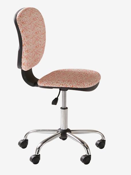 Chaise de bureau à roulettes imprimé fleuri 5 - vertbaudet enfant 