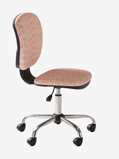 Chaise de bureau à roulettes imprimé fleuri 4 - vertbaudet enfant 