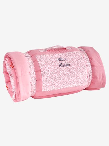 Couchage de sieste maternelle MINILI PRINCESSE NATURE personnalisable rose 8 - vertbaudet enfant 