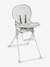 Chaise haute Easyseat BLANC CLAIR IMPRIME 1 - vertbaudet enfant 