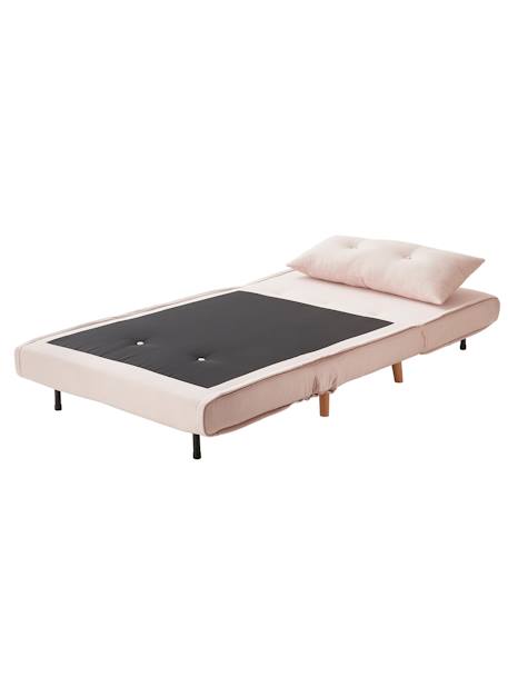 Banquette convertible 1 place vert d'eau+vieux rose 11 - vertbaudet enfant 