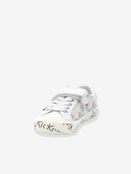 Baskets sneakers fille Gody Gold KICKERS® BLANC POIS MULTICO+ROSE POIS MULTICO 7 - vertbaudet enfant 