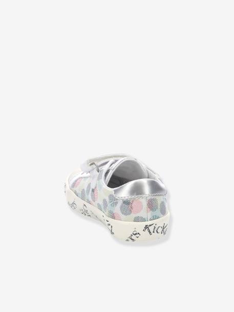 Baskets sneakers fille Gody Gold KICKERS® BLANC POIS MULTICO+ROSE POIS MULTICO 5 - vertbaudet enfant 