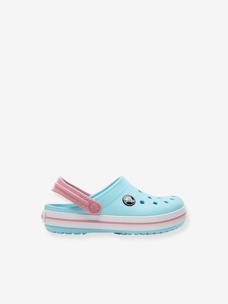 Sabots bébé Crocband Clog T CROCS(TM) BALLERINA PINK+ICE BLUE / WHITE+marine+PEPPER GRAPHITE 8 - vertbaudet enfant 