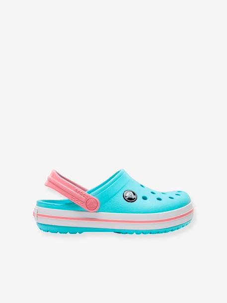 Sabots enfant Crocband Clog K CROCS™ BALLERINA PINK+ICE BLUE / WHITE+marine 8 - vertbaudet enfant 