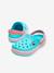 Sabots enfant Crocband Clog K CROCS™ BALLERINA PINK+ICE BLUE / WHITE+marine 12 - vertbaudet enfant 