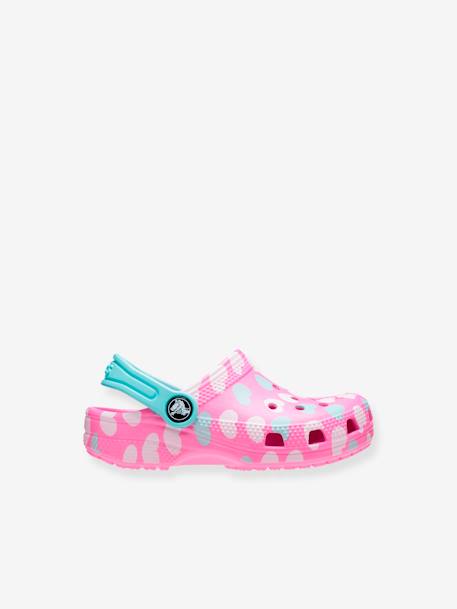 Sabots bébé Classic Easy Icon Clog CROCS™ NAVY+Taffy Pink/Multi 7 - vertbaudet enfant 