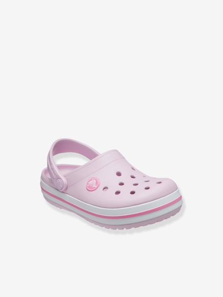 Sabots enfant Crocband Clog K CROCS™ BALLERINA PINK+ICE BLUE / WHITE+marine 1 - vertbaudet enfant 