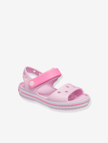 Sabots enfant Crocband Sandal Kids CROCS(TM) BALLERINA PINK+CERULEAN BLUE+NAVY RED 1 - vertbaudet enfant 