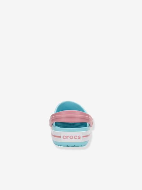 Sabots bébé Crocband Clog T CROCS(TM) BALLERINA PINK+ICE BLUE / WHITE+marine+PEPPER GRAPHITE 9 - vertbaudet enfant 