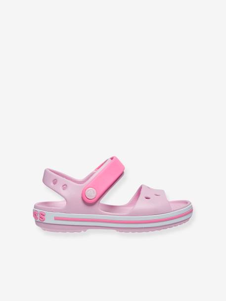 Sabots enfant Crocband Sandal Kids CROCS(TM) BALLERINA PINK+CERULEAN BLUE+NAVY RED 2 - vertbaudet enfant 