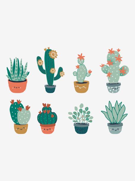 Stickers Cactus vert / multicolore 1 - vertbaudet enfant 