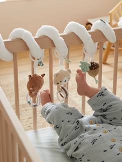 Jouet-Premier âge-Doudous et jouets en tissu-Spirale d'activités GREEN FOREST