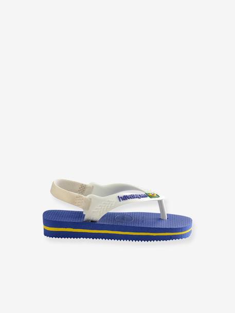 Tongs Baby Brasil Logo II HAVAIANAS® bleu+marine 9 - vertbaudet enfant 