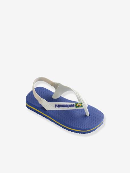 Tongs Baby Brasil Logo II HAVAIANAS® bleu+marine 11 - vertbaudet enfant 