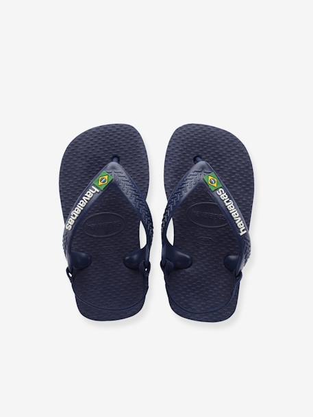 Tongs Baby Brasil Logo II HAVAIANAS® bleu+marine 7 - vertbaudet enfant 