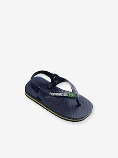 Chaussures-Chaussures bébé 17-26-Marche fille 19-26-Ballerines, babies -Tongs Baby Brasil Logo II HAVAIANAS®