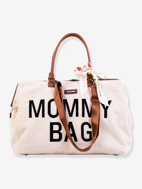 Sac à langer Mommy Bag large Teddy - CHILDHOME BEIGE+écru 10 - vertbaudet enfant 