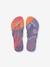 Tongs enfant Slim Palette Glow HAVAIANAS lilas 5 - vertbaudet enfant 