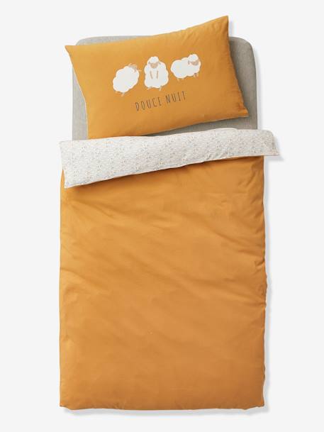 Drap-housse bébé PETIT MOUTON gris chiné 2 - vertbaudet enfant 