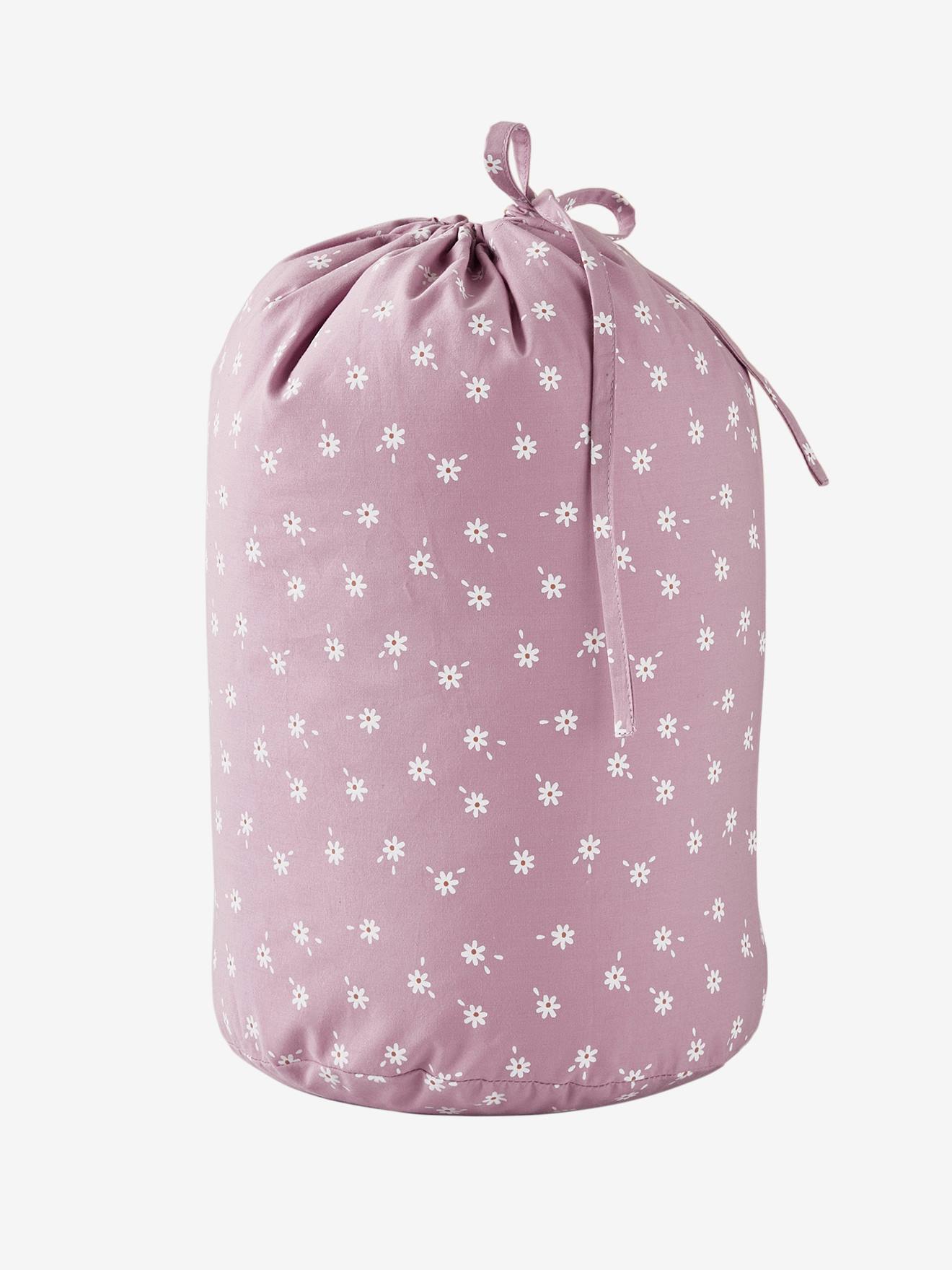 Sac de couchage personnalisable Marguerites violet Vertbaudet