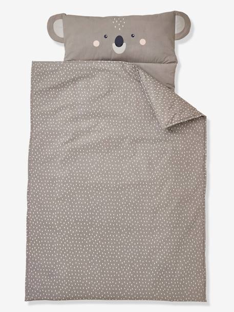 Couchage de sieste maternelle MINILI KOALA personnalisable gris 2 - vertbaudet enfant 