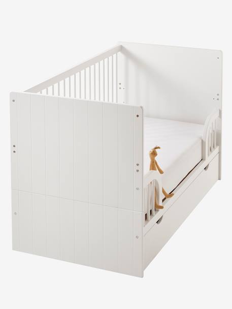 Lit bébé évolutif LIGNE HOLIDAYS BLANC 9 - vertbaudet enfant 