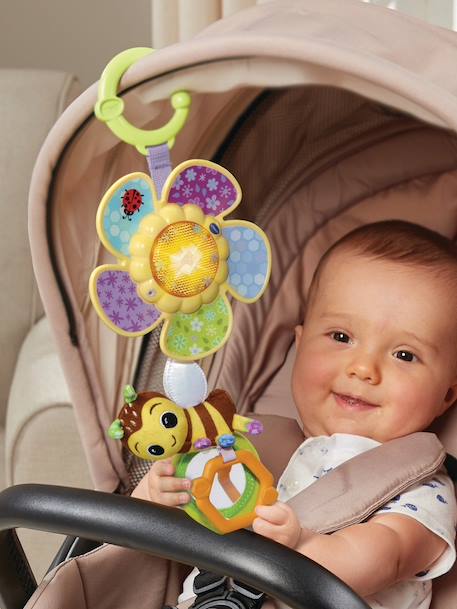 Ma tourni fleur d'éveil VTECH jaune pale 3 - vertbaudet enfant 