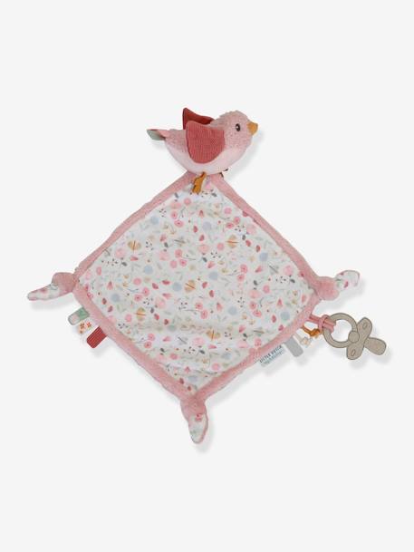 Doudou carré - LITTLE DUTCH oiseau Flower & butterfly+poule Little Farm 1 - vertbaudet enfant 