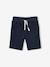 Lot de 2 bermudas Basics garçon en molleton lot encre+lot noir+lot rouge+vert sauge 5 - vertbaudet enfant 