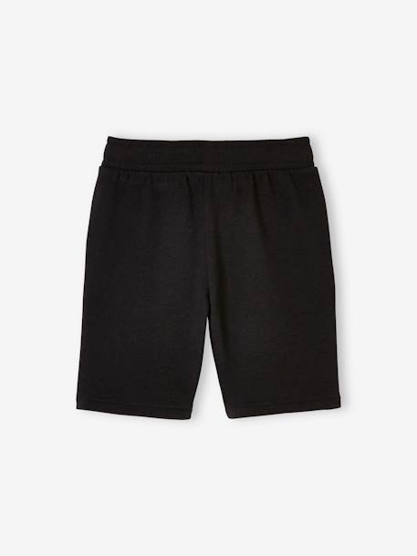 Lot de 2 bermudas Basics garçon en molleton lot encre+lot noir+lot rouge+vert sauge 8 - vertbaudet enfant 