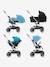 Poussette réversible tout-terrain CYBEX Eezy S Twist+ 2 Bleu turquoise (Beach blue) 5 - vertbaudet enfant 