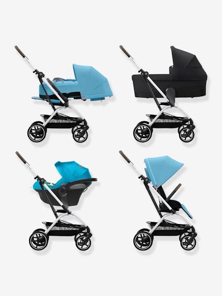 Poussette réversible tout-terrain CYBEX Eezy S Twist+ 2 Bleu turquoise (Beach blue) 5 - vertbaudet enfant 